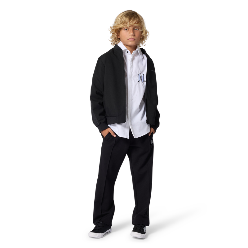 CAPUZ ZIP-UP KARL LAGERFELD KIDS 
                        BOY