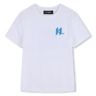 T-shirt de manga curta KARL LAGERFELD KIDS 
                    BOY