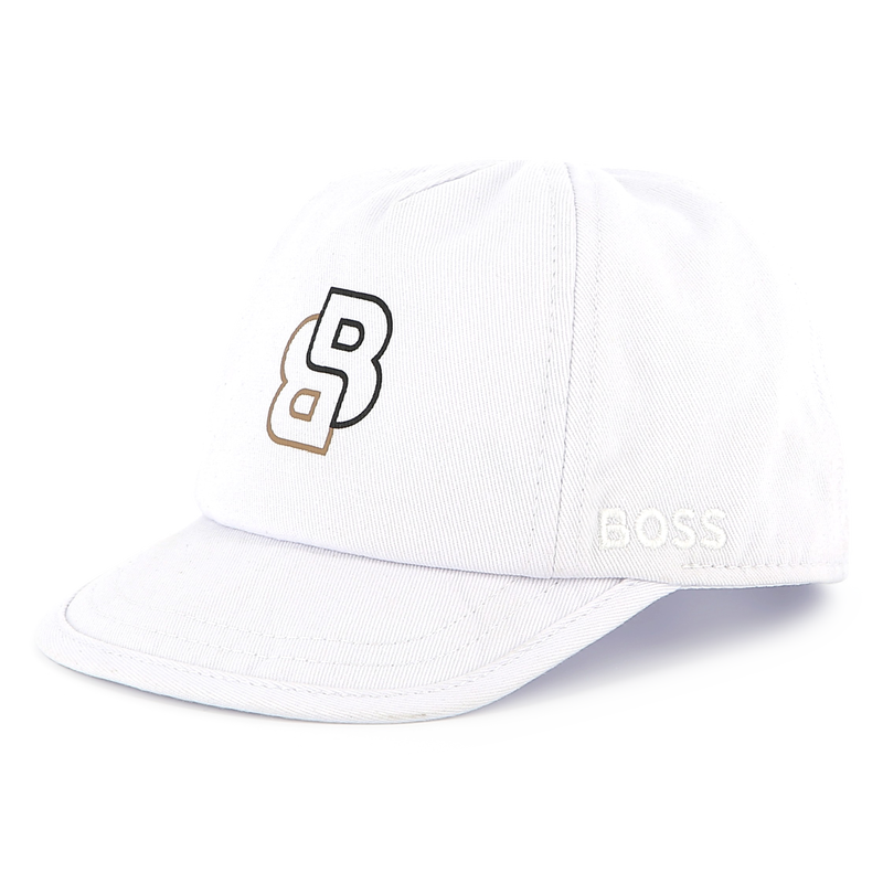 Boné com velcro de algodão BOSS 
                    BOY
