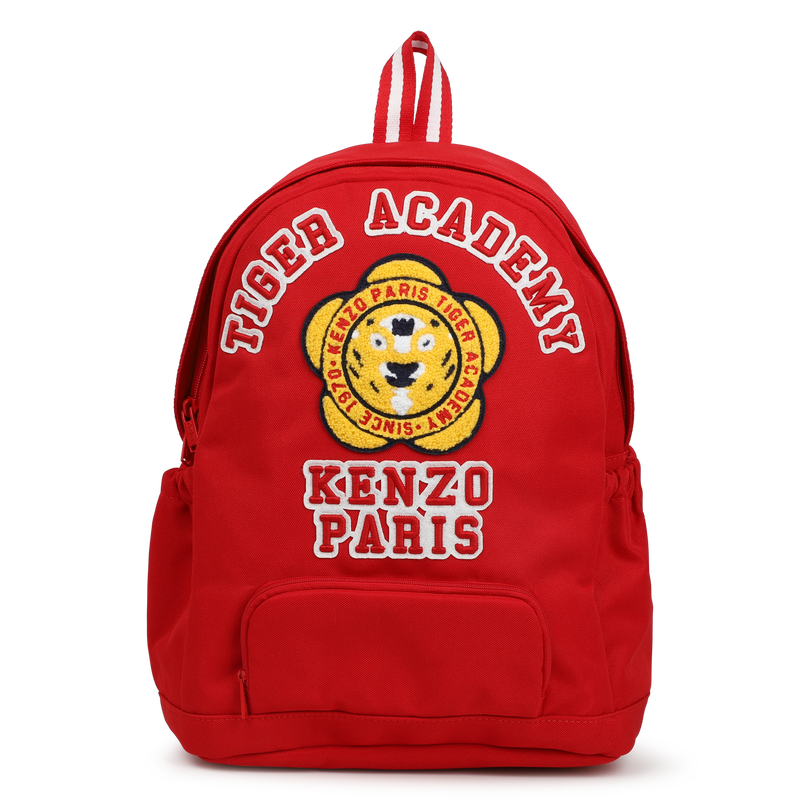 Mochila com bordado de Tigre KENZO KIDS 
                        UNISEX