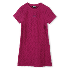 Vestido de manga curta DKNY 
                    GIRL