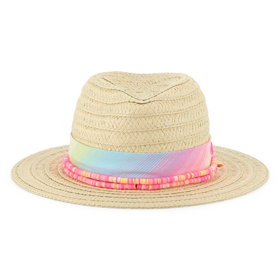 Pearl Striped Ribbon Hat BILLIEBLUSH GIRL