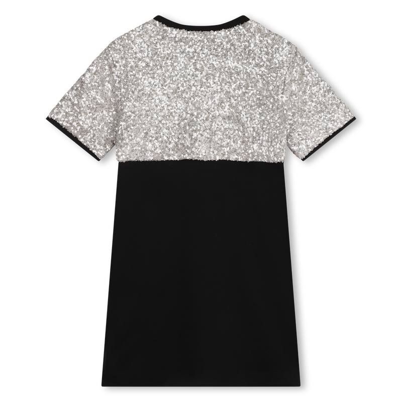 Vestido direito bi-matéria GIVENCHY 
                    GIRL