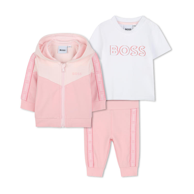 Conjunto de jogging de 3 pe&ccedil;as BOSS 
                        GIRL
