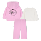 Conjunto de moletom KARL LAGERFELD KIDS 
                    MENINA