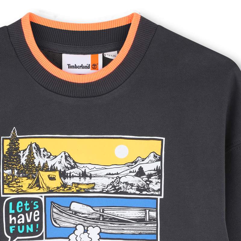 MOLETOM DE L&Atilde; TIMBERLAND 
                        BOY