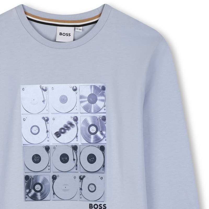 Camiseta de manga longa BOSS 
                        BOY