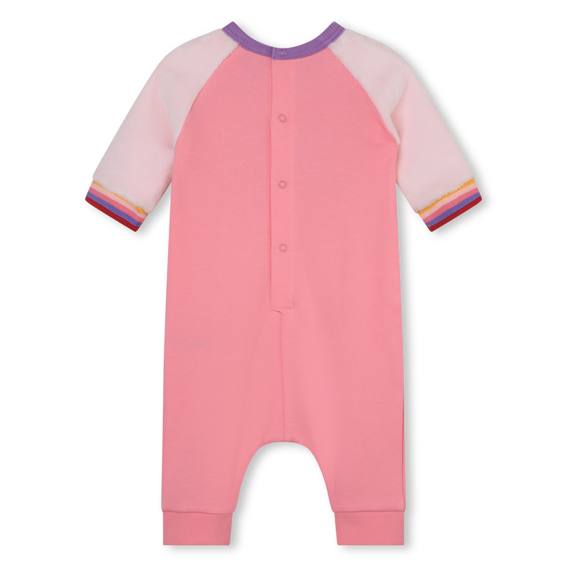 Cotton and fleece onesie THE MARC JACOBS 
                    UNISEX