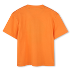 T-shirt bicolor com log&oacute;tipo TIMBERLAND 
                    MENINO