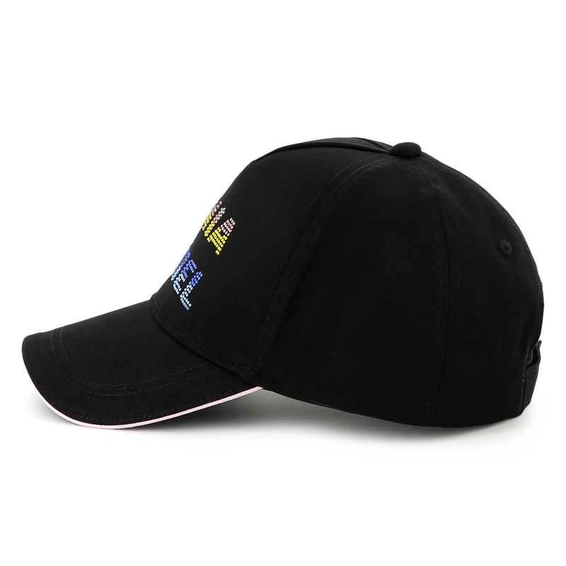 Bon&eacute; de algod&atilde;o com velcro SONIA RYKIEL 
                        GIRL