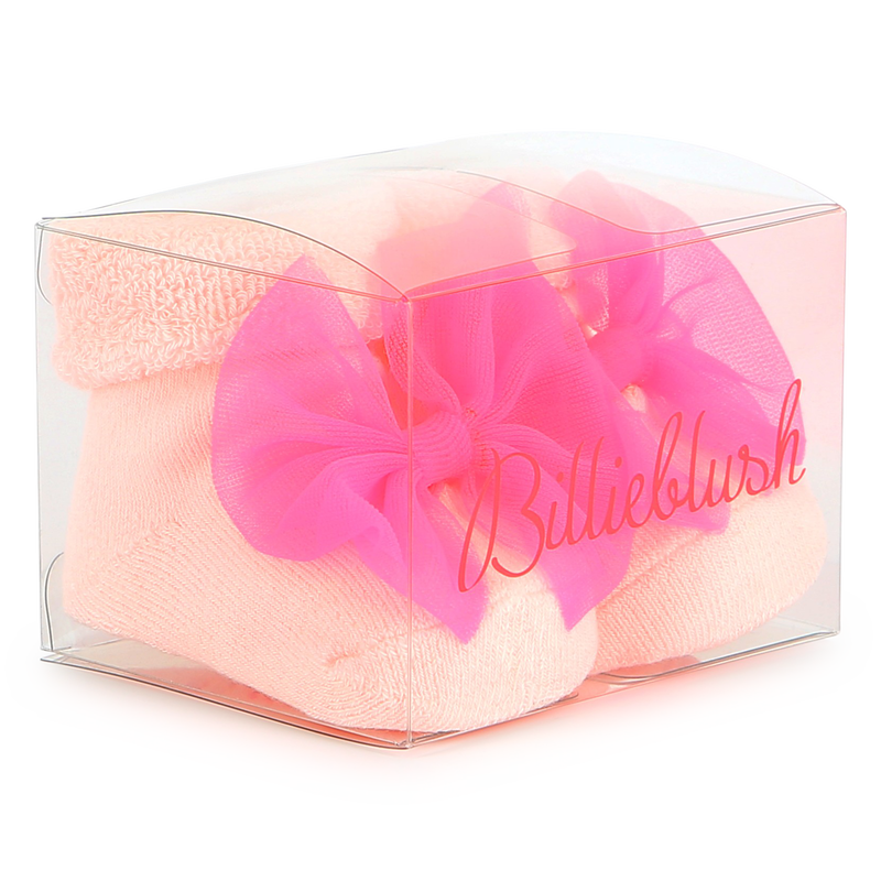 Meias de malha com la&ccedil;arotes BILLIEBLUSH 
                        GIRL