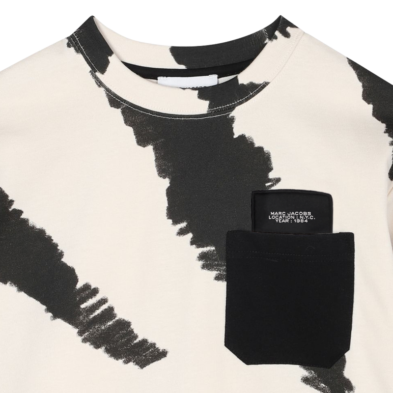 T-shirt em jersey de algodão MARC JACOBS 
                    BOY