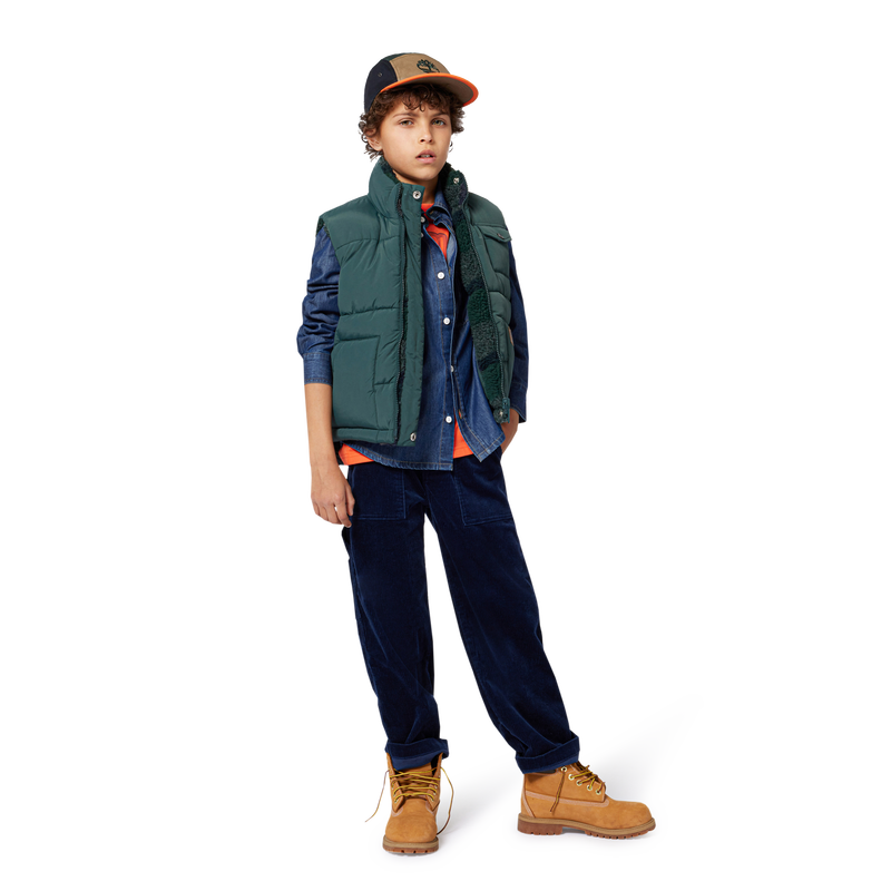 T-shirt de manga comprida em jersey TIMBERLAND 
                        BOY