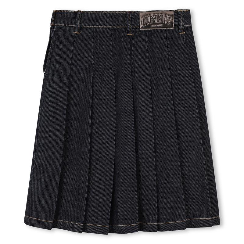 Saia de denim DKNY 
                        GIRL