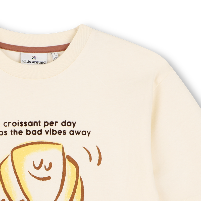 Camiseta de mangas curtas KIDS AROUND 
                        BOY
