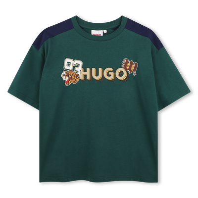T-SHIRT MANGAS CURTAS HUGO MENINO