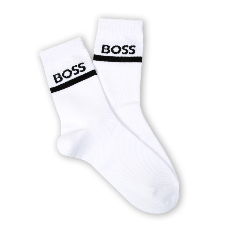 CONJUNTO DE 2 PARES DE MEIAS BOSS 
                        BOY
