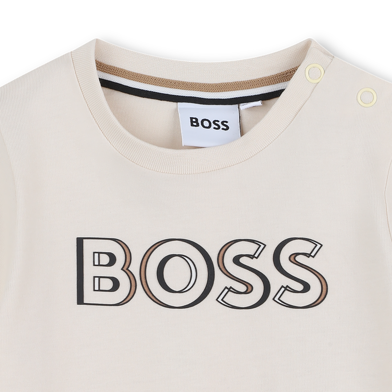 T-shirt de mangas curtas BOSS 
                        BOY