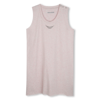 Vestido com strass ZADIG & VOLTAIRE GIRL