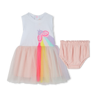Vestido e cal&ccedil;&atilde;o bloomer BILLIEBLUSH 
                    MENINA