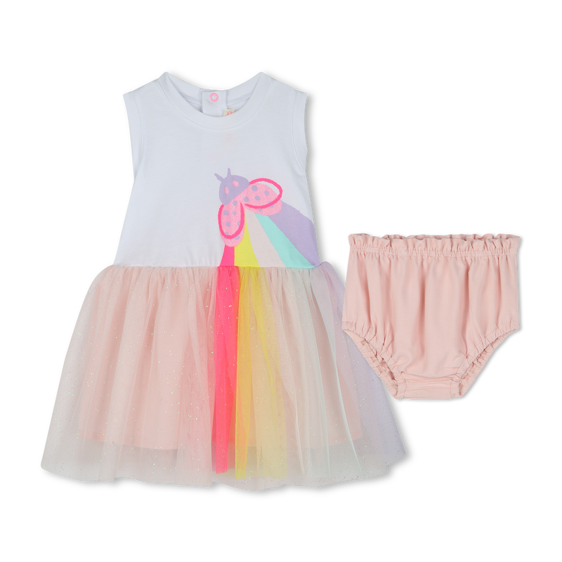 Vestido e cal&ccedil;&atilde;o bloomer BILLIEBLUSH 
                        MENINA