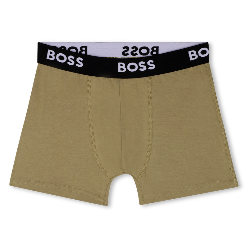 CONJUNTO DE 3 BOXERS BOSS 
                        BOY