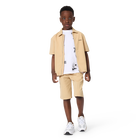 Bermudas em tecido leve em relevo BOSS 
                    BOY