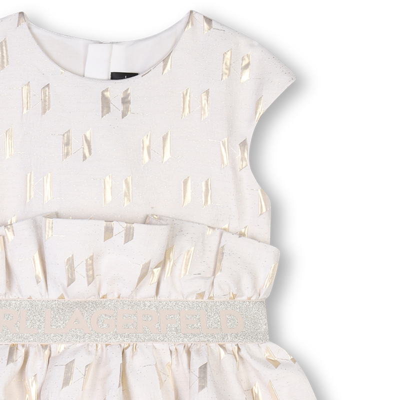 Decorative formal dress KARL LAGERFELD KIDS 
                    GIRL