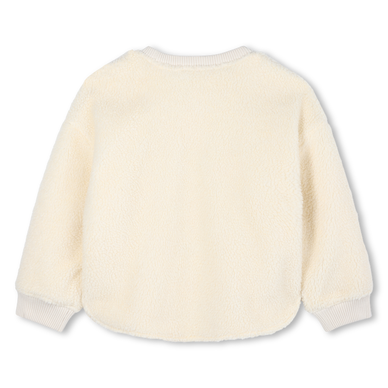 Moletom de lã fofa KENZO KIDS 
                    GIRL