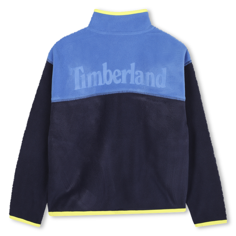 Cardigã de lã bicolor TIMBERLAND 
                    BOY