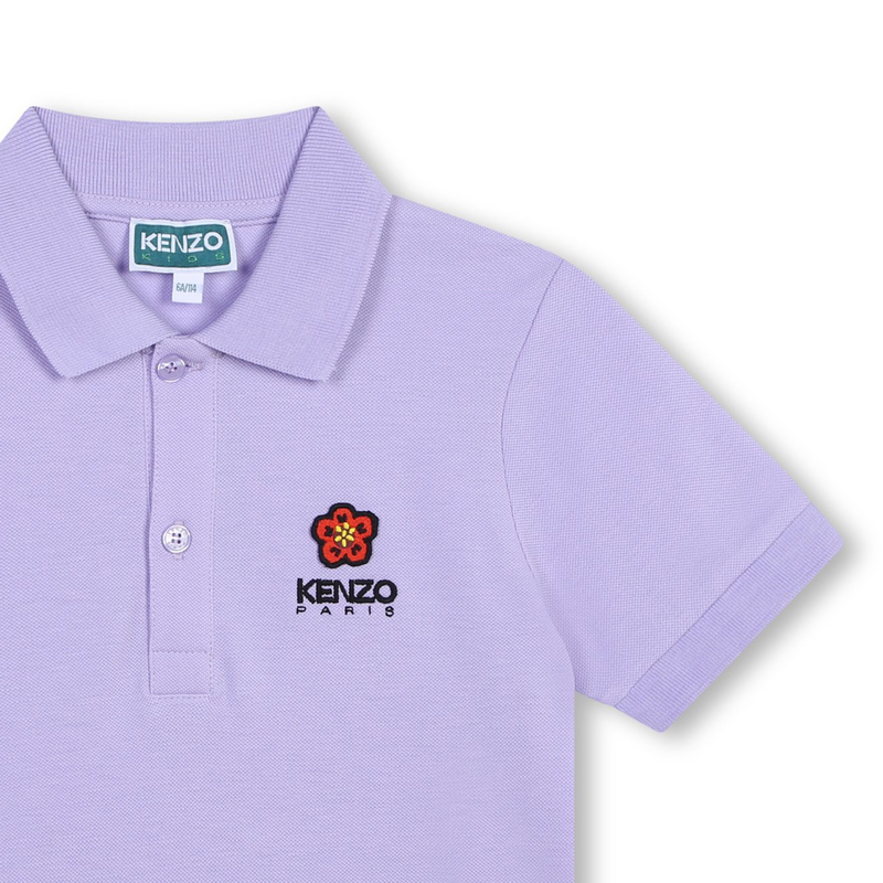 Polo em malha piqué KENZO KIDS 
                    UNISEX
