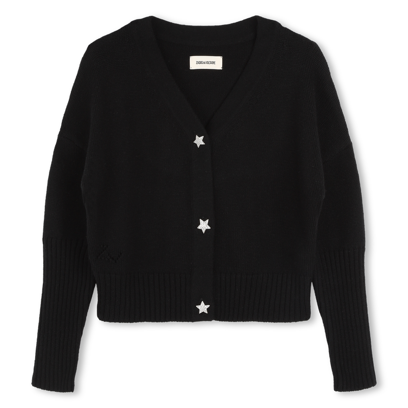 Cardigã com decote em V ZADIG & VOLTAIRE 
                    GIRL