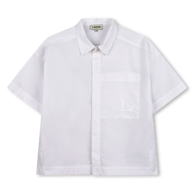CAMISA DE MANGA CURTA LANVIN BOY