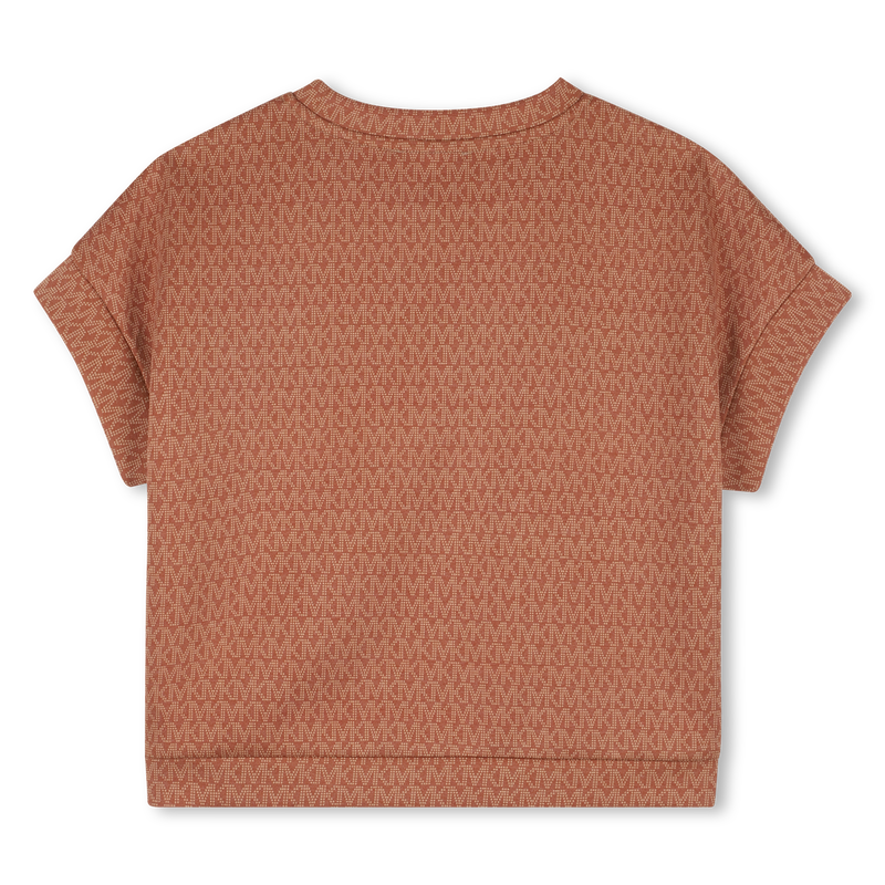 T-SHIRT ESTAMPADA DE MANGA CURTA MICHAEL KORS 
                        GIRL