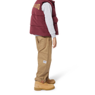 Blus&atilde;o de penas com fecho TIMBERLAND 
                    MENINO
