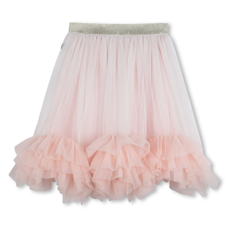 Saia de tule com folhos BILLIEBLUSH 
                        GIRL