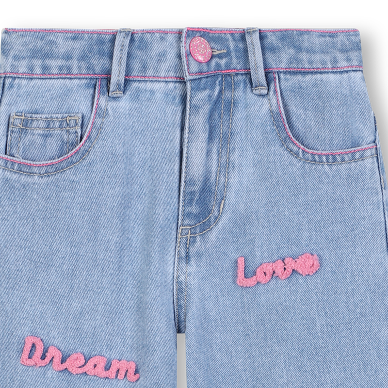 Calças de ganga bordadas BILLIEBLUSH 
                    GIRL