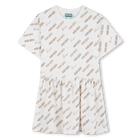 Vestido estampado KENZO KIDS 
                    GIRL