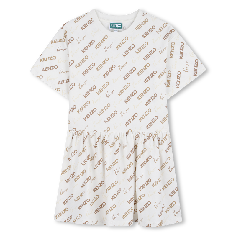 VESTIDO ESTAMPADO KENZO KIDS 
                        GIRL