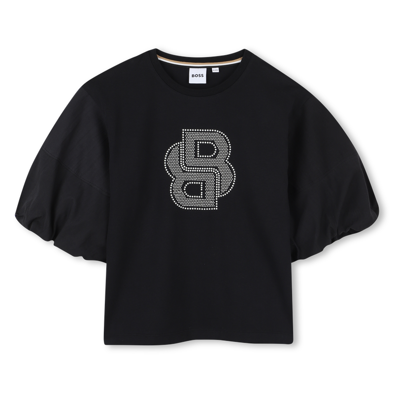 T-shirt de manga curta BOSS 
                        GIRL