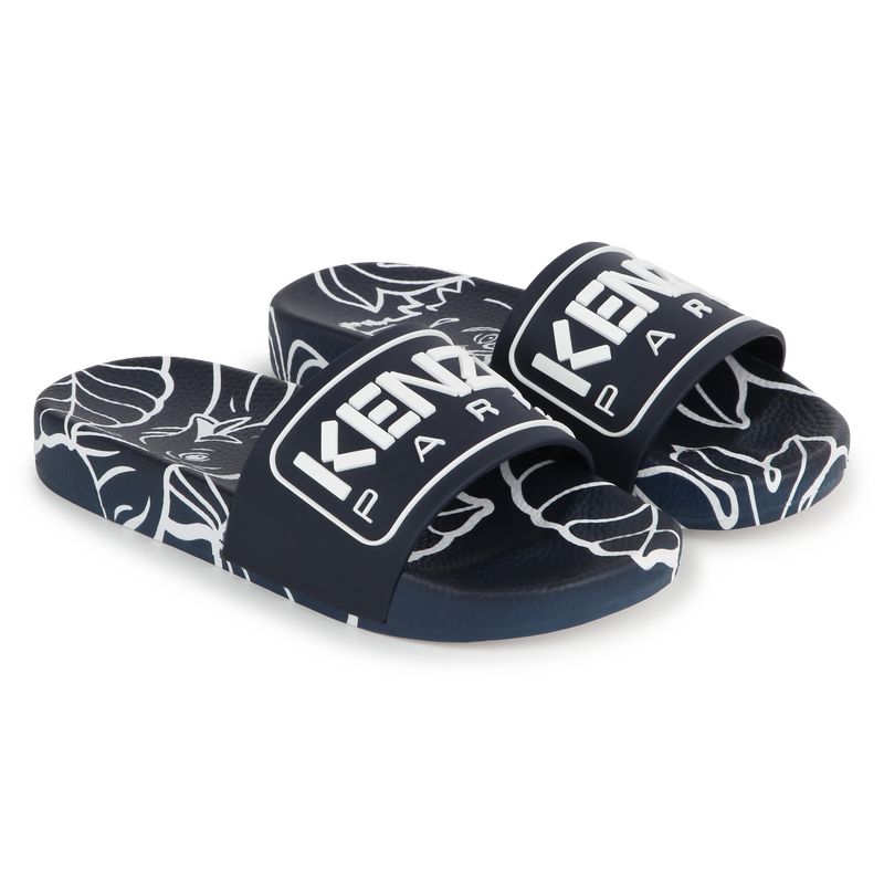 Printed sole sliders KENZO KIDS 
                    UNISEX