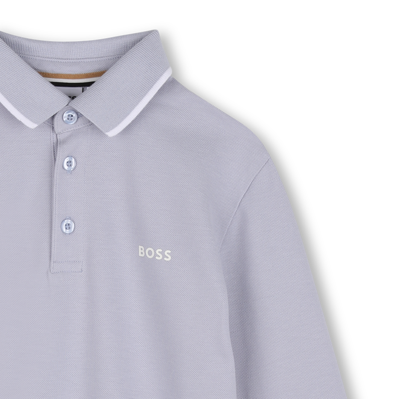 Polo de mangas longas BOSS 
                        BOY