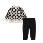 Conjunto de polo e cal&ccedil;a KARL LAGERFELD KIDS 
                    MENINO