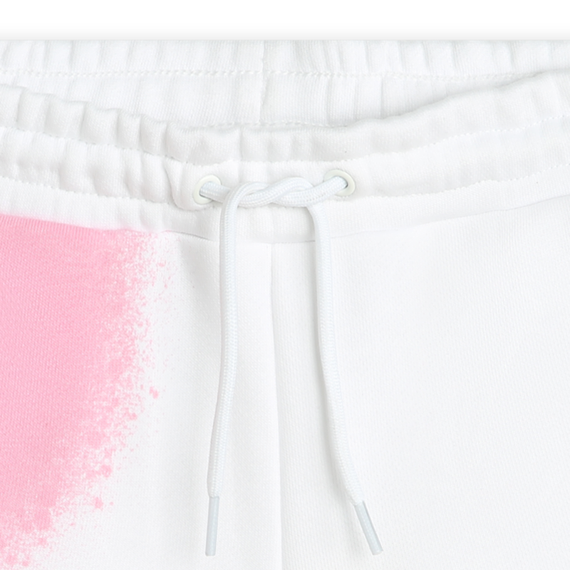 Motif-Print Fleece Shorts THE MARC JACOBS 
                    GIRL