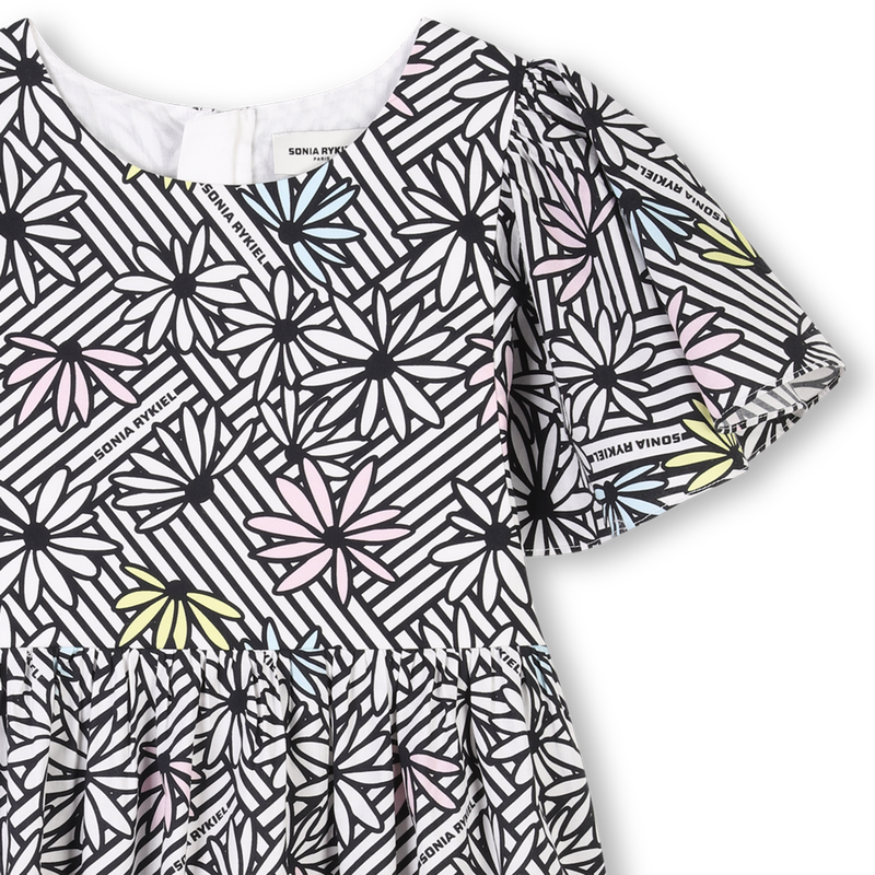 Vestido de manga curta SONIA RYKIEL 
                        GIRL