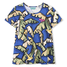 T-shirt manga curta de algod&atilde;o KENZO KIDS 
                    GIRL