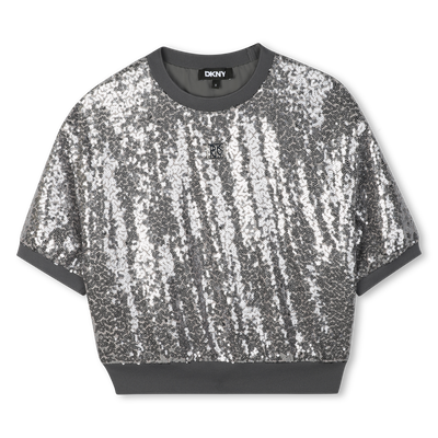 Top de manga curta DKNY GIRL