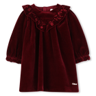 Vestido de mangas longas CHLOE 
                    MENINA