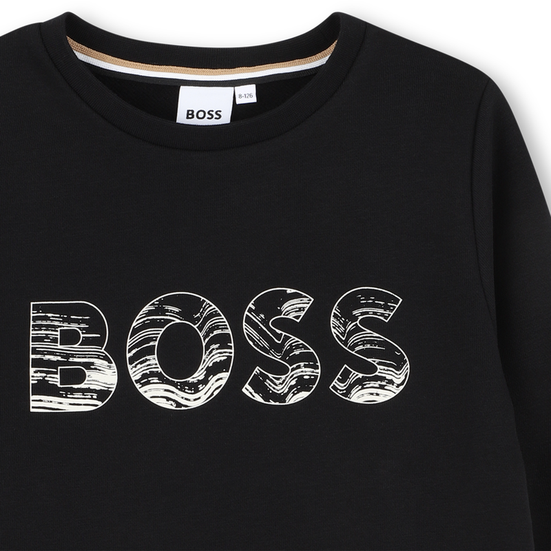 Moletom com gola redonda BOSS 
                    BOY