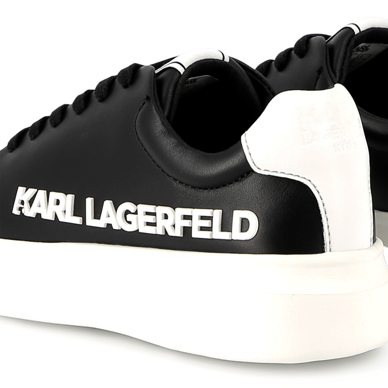 Sapatilhas de couro KARL LAGERFELD KIDS 
                    UNISEX